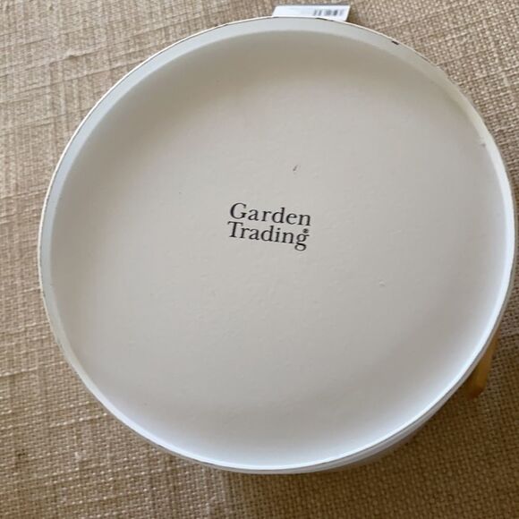 Anthropologie Garden Trading Portland Lily White Utensil Holder NEW - Picture 5 of 6